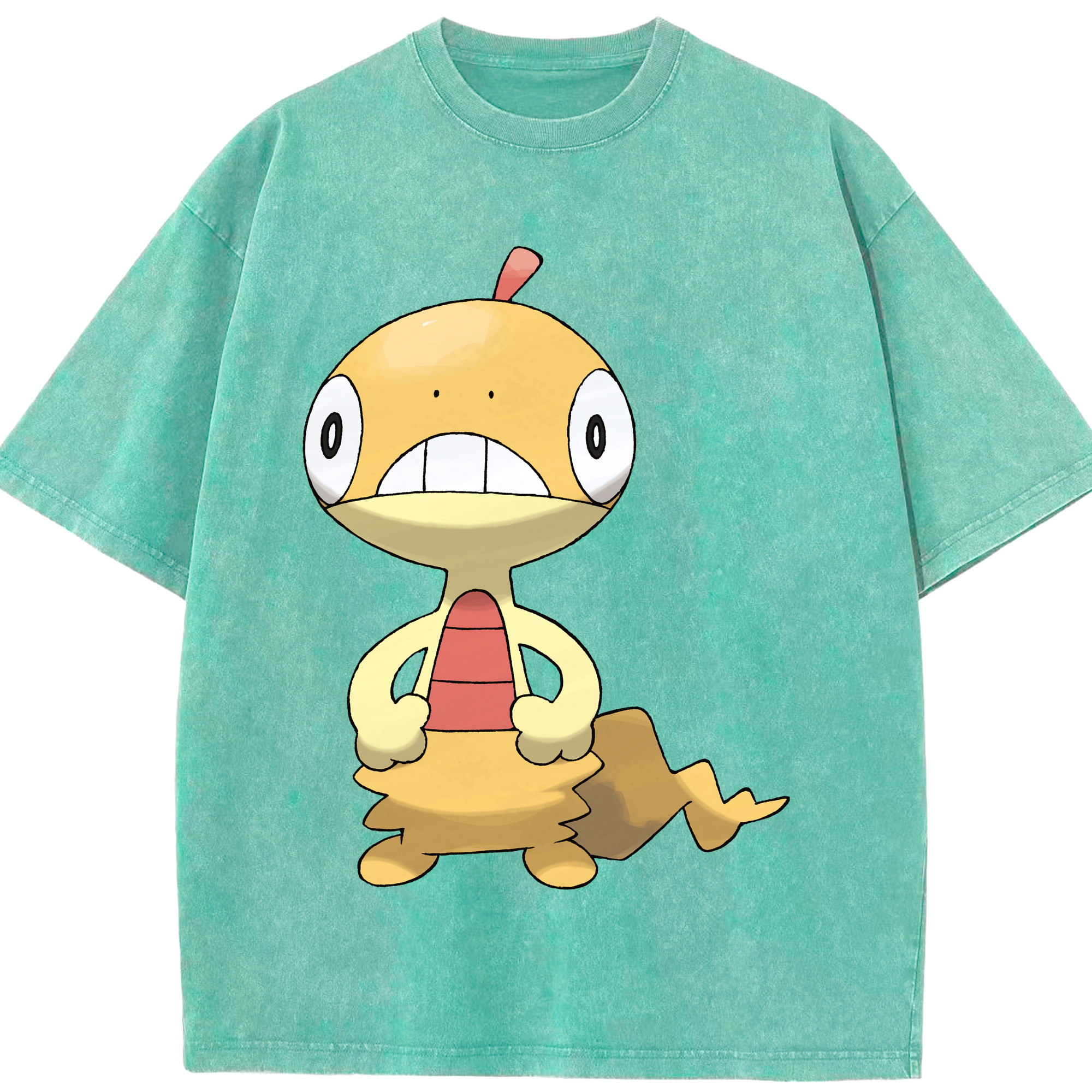 （画像用） ポケットモンスター Pokémon 綿100% ヴィンテージ風 半袖Tシャツ（フロントプリント）